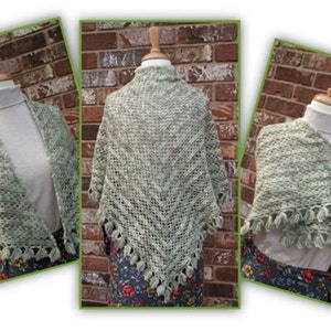 Lattice and Ivy Shawl Crochet Pattern