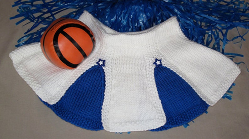 Team Spirit Cheerleader Outfit Knit Pattern image 4