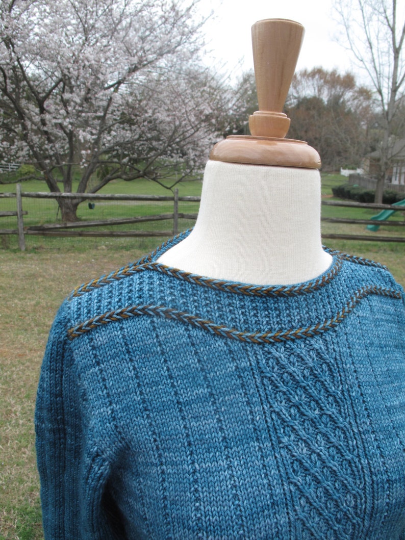 Lady Brunswick Tunic Knitting Pattern - Etsy