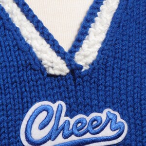 Team Spirit Cheerleader Outfit Knit Pattern image 2