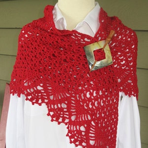 Yadkin Crochet Shawl pattern pdf image 4