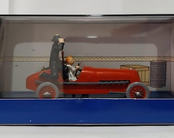 The Red Racing Car from Tintin's Cigars of the Pharaoh