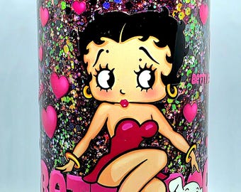 Betty Boop 16oz Snowglobe Tumbler