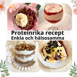 Balanserad Protein-recept E-bok | Hälsosamma & Enkla Måltider | Proteinrik Kokbok PDF | Digital Nedladdning