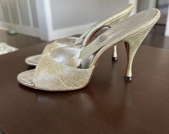 1950s Rock’n’Roll Gold/Silver Lurex Springolators