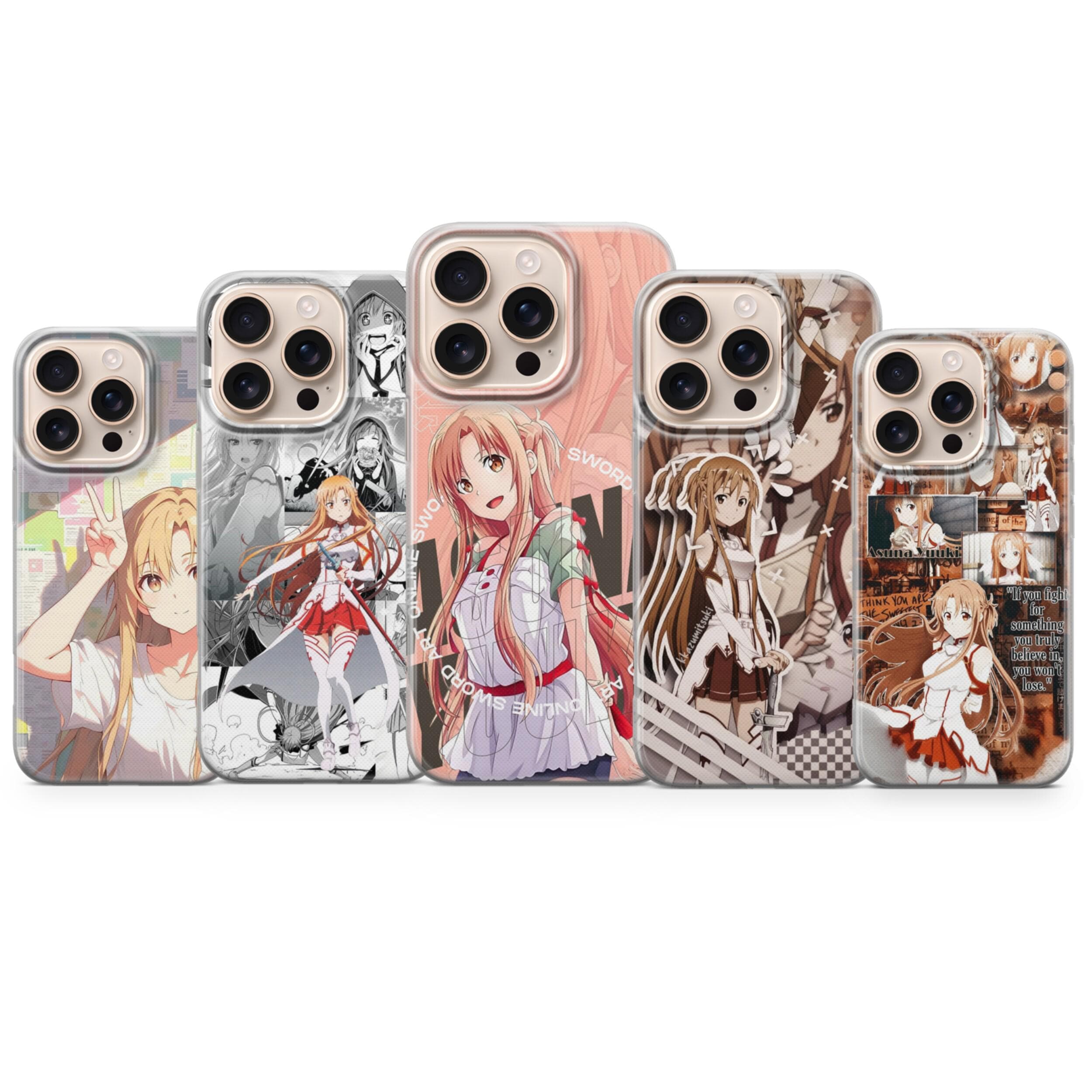 Cover Per Oppo A76 Con Design Sword Art Online – TPU Morbido, 1.5mm, Stampa SAO Epee, Made In France - 4