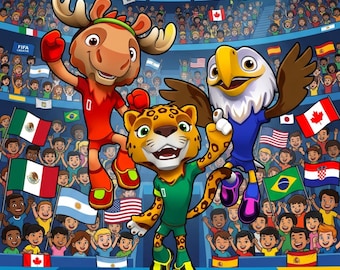 Libro para Colorear del Mundial 2026 - Descargable