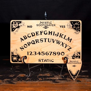 Mystic Soothsayer 1944 Talking Board Game Ouija Set With Box