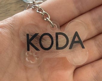 Llaveros de pelo de mascota