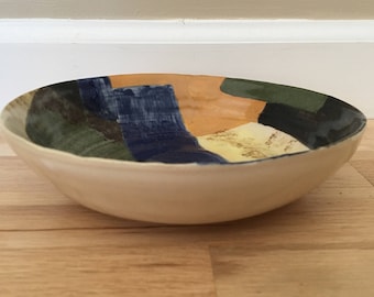 Funky Multicolored Dish