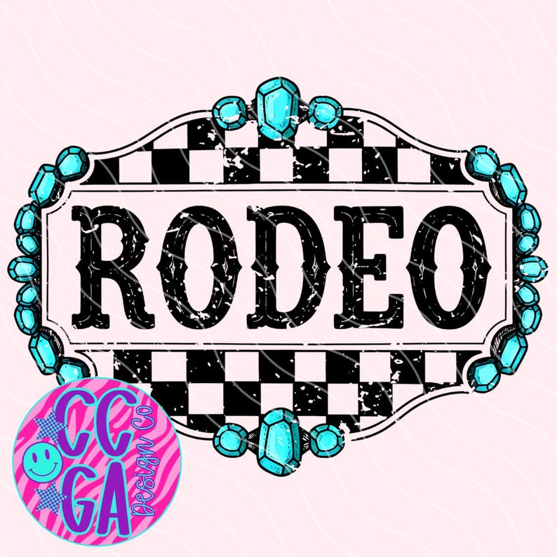 Dear Rodeo Png Rodeo PNG - Cowboy PNG - Cowboy Graphics - Western Graphics - Turquoise ...