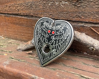 Mothman Ouija Planchette Pendant Necklace