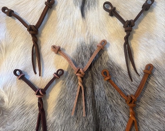Herman Oak Leather Curb Strap/Bit Hobble