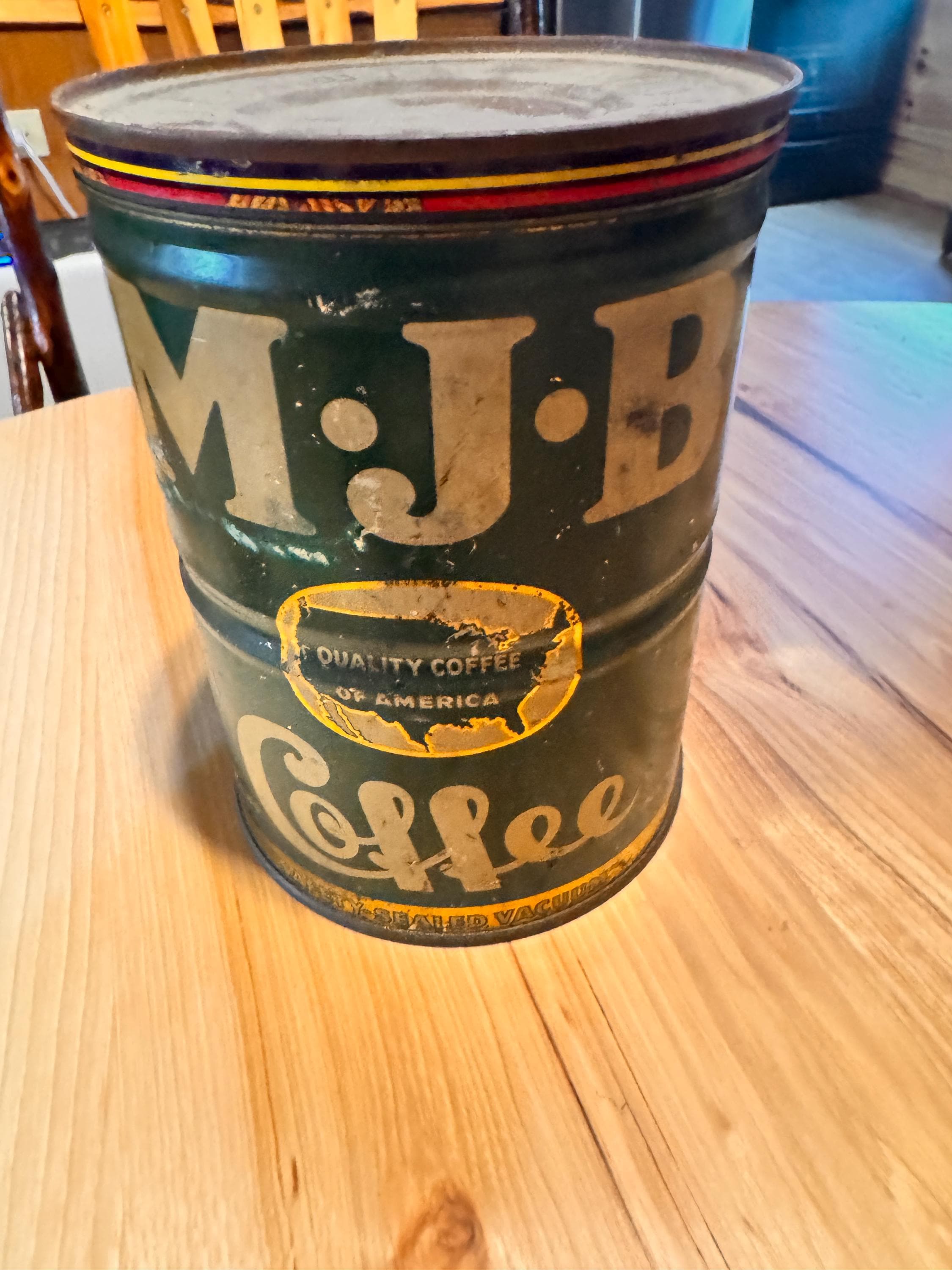 Mjb Coffee Tin - Etsy