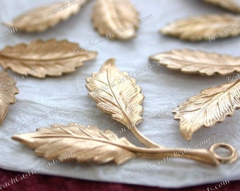 Leaves,Vintage Style,Supplies,Scrap booking,Collage,Craft Supplies,Jewelry Supplies,Made in USA,Wedding Supplies,Brass Leaves, STA-242