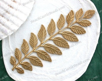 Leaves,Vintage Style,Supplies,Scrap booking,Collage,Craft Supplies,Jewelry Supplies,Made in USA,Wedding Supplies,Brass Leaves, STA-211