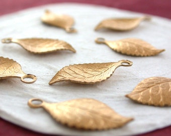 Leaves,Vintage Style,Supplies,Scrap booking,Collage,Craft Supplies,Jewelry Supplies,Made in USA,Wedding Supplies,Brass Leaves, STA-191