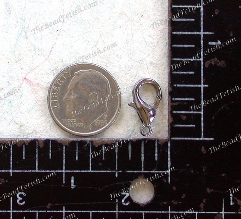 20 Clasps 14 X 8mm Gunmetal Lobster Claw Clasps Nickle Free Etsy