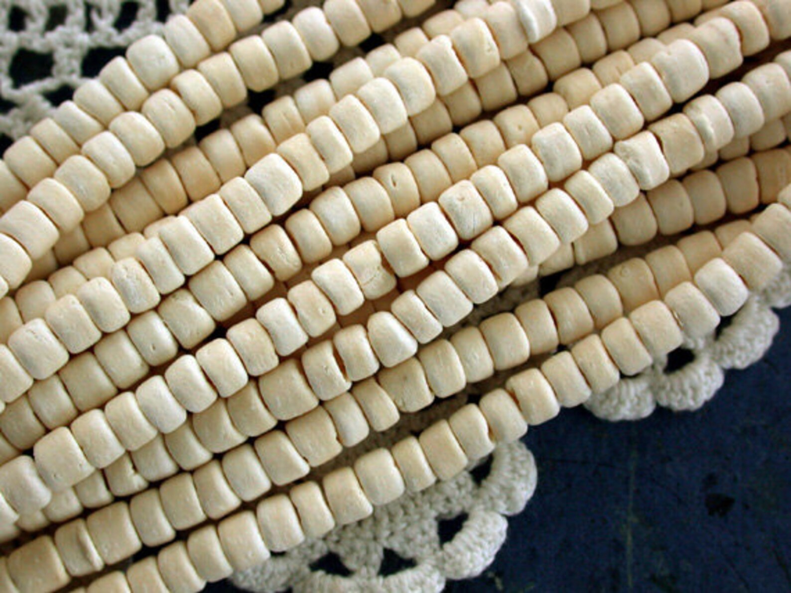 2 Strands Coconut Shell Beads Coco Beads Coco Shell Beads Etsy