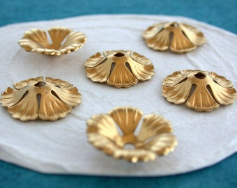 Flowers, Vintage Style,Supplies,Scrap booking,Collage,Craft Supplies,Jewelry Supplies,Made in USA,Wedding Supplies,Brass Flowers, STA-084