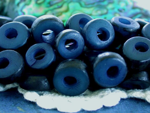 Buri Seed Beads Red Buri Beads Buri Nut Beads Natural Buri Nut Beads Buri Palm Nut Beads NAT-195