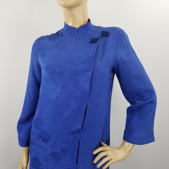 Tori Richard Cheongsam Hostess Dress Vintage 1970s
