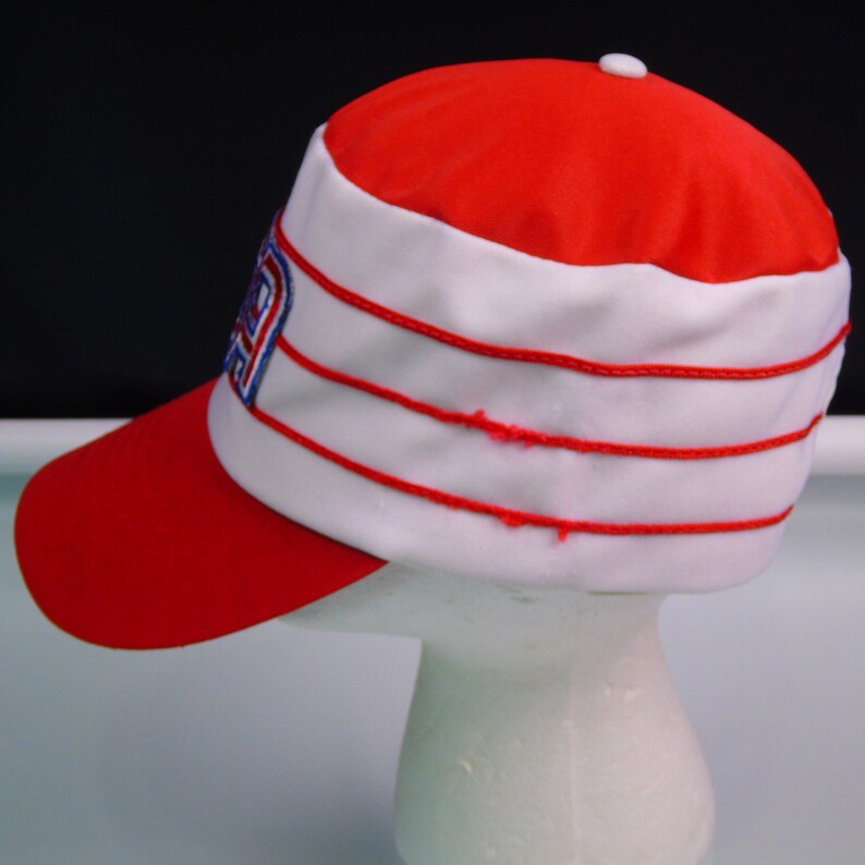 Vintage Pillbox Hat Universal Industries MLB Hat Vintage Etsy