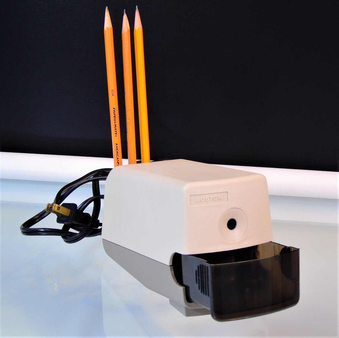 Vintage Electric Pencil Sharpener Boston Model 19 Hunt Etsy