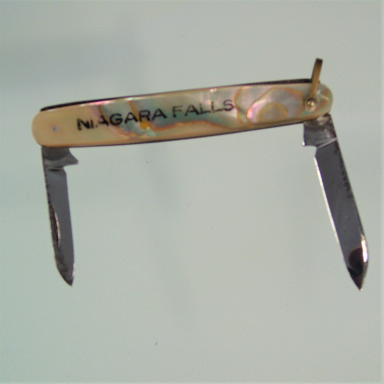 Vintage Niagara Falls 1920s SALM Pocket Knife 2 Blade Etsy