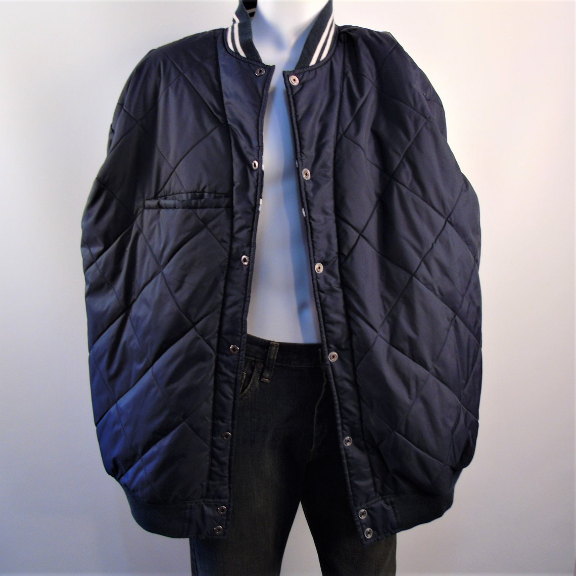 Vintage Rocawear Bomber Jacket Blue Rocawear Jacket | Etsy