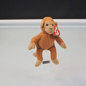 Bongo The Monkey Ty Teenie Beanie Babies 1993 McDonalds Happy Meal Toy