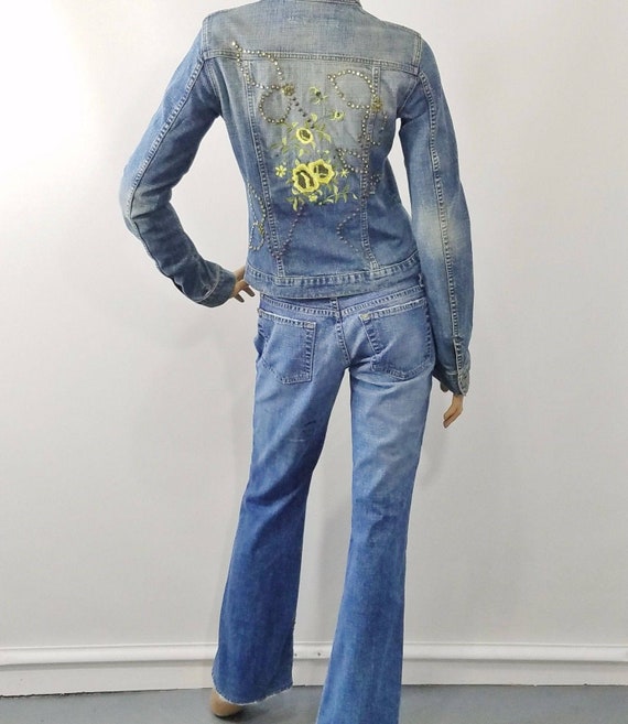 Vintage Rad Hipster Denim 2 Piece Set , Streets Ah