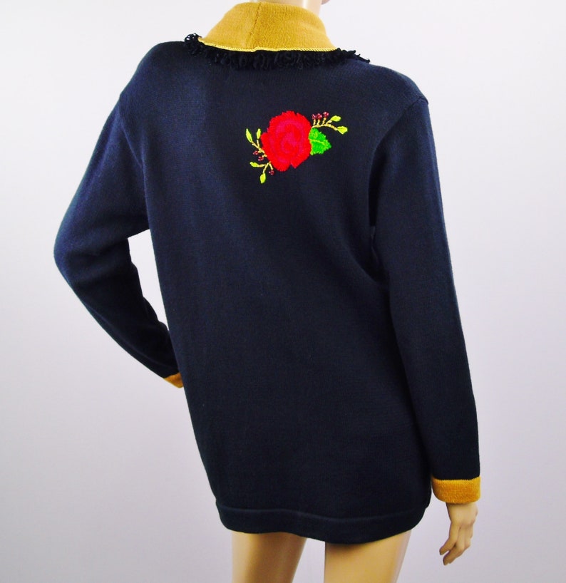 Vintage Sweater Storybook Knits Holiday Cardigan Home Shopping Network