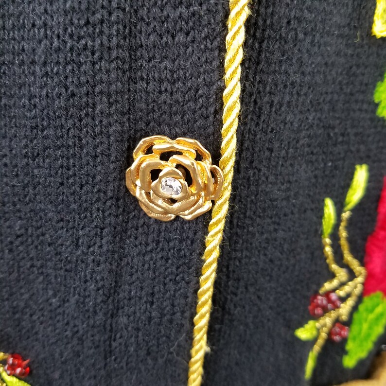 Vintage Sweater Storybook Knits Holiday Cardigan Home Shopping Network