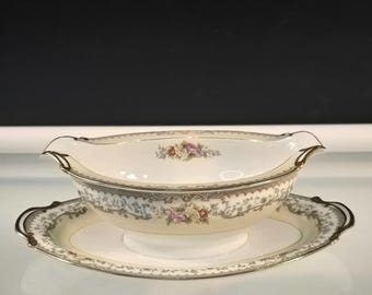 Gravy Sauce Boat Vintage Noritake Woodmere