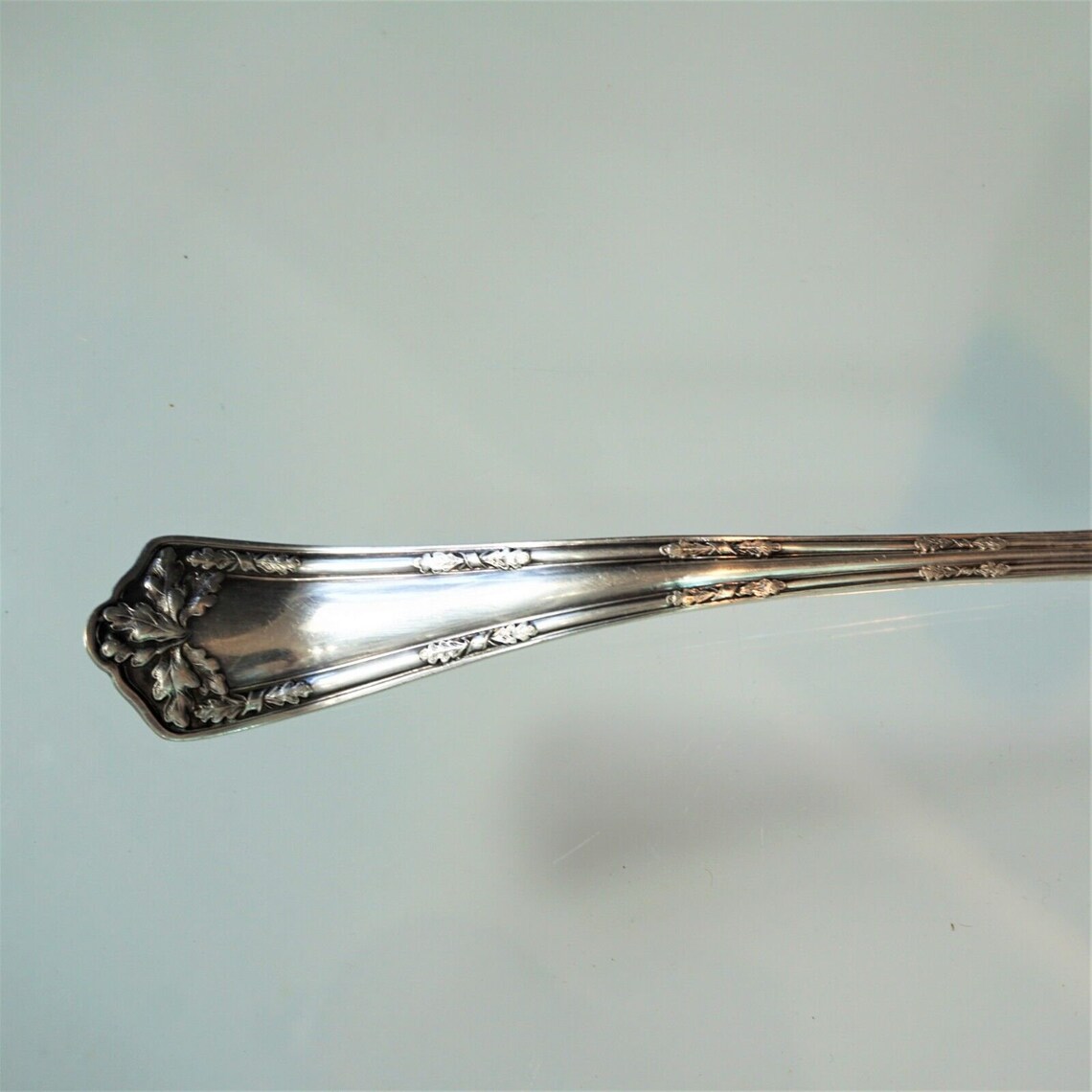 Gravy Ladle Spoon Antique WM Rogers Son Fair Oak Pattern Etsy