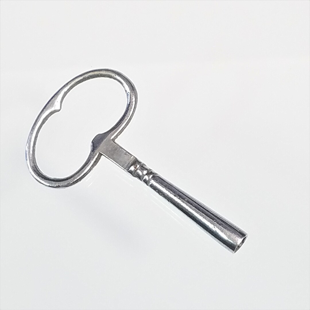 Large Mantle Clock Key Winding Key Vintage Key Skeleton Key Marked 8