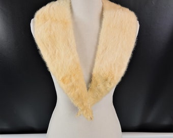 vintage fur shawl
