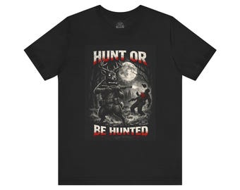 Deer Hunting T-Shirt | Role Reversal Graphic Tee, Outdoorsman Apparel