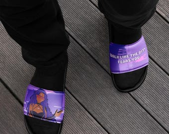 OhNoNovi, The City Fears You Slide Sandals | Novaversal