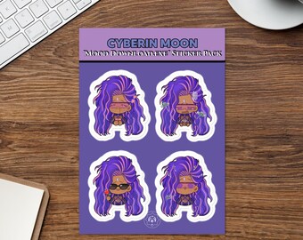 OhNoNovi, Mood Download .exe Kiss-Cut Sticker Bogen | Novaversal