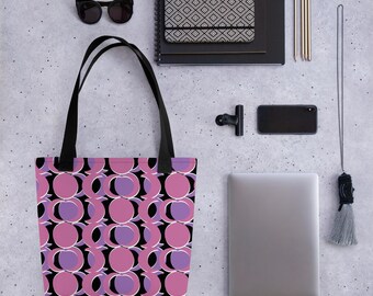 OhNoNovi, Solar Orbit All-Over Print Tragetasche | Novaversal