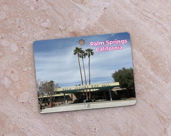 Palm Springs California Metal Ornament