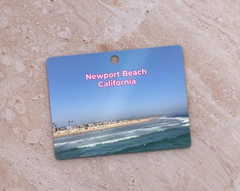Newport Beach California Metal Ornament