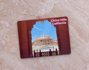 Chino Hills California Hindu Temple Metal Ornament
