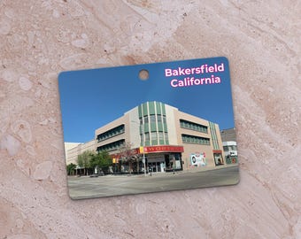 Bakersfield California Metal Ornament
