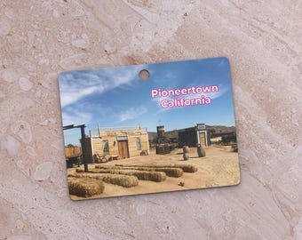 Pioneertown, California High Desert Metal Ornament