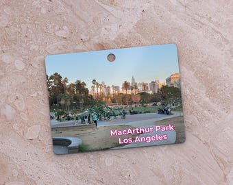 MacArthur Park Los Angeles Metal Ornament