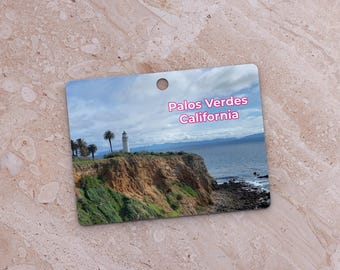 Rancho Palos Verdes California Metal Ornament