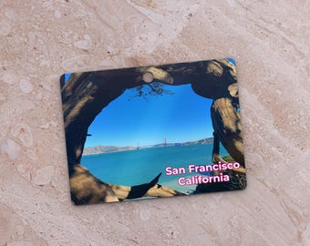 San Francisco Golden Gate Bridge Metal Ornament